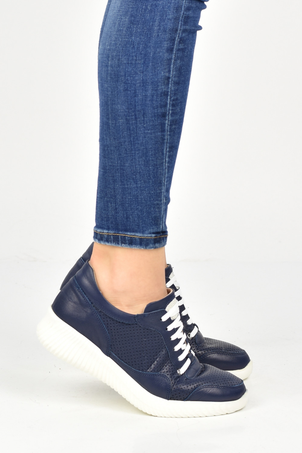 PANTOFI SPORT BLEUMARIN PIELE NATURALA 2PC442