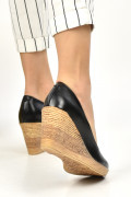 PANTOFI NEGRI PIELE NATURALA 1PC70