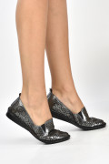 ESPADRILE PEWTER SIDEF FLORAL PIELA NATURALA 4PC00
