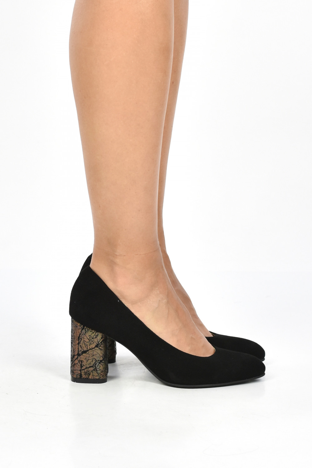 PANTOFI NEGRI PIELE NATURALA INTOARSA APC97