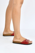 PAPUCI ROSII PIELE NATURALA 9PC677