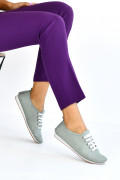 PANTOFI SPORT GRI PIELE NATURALA HELLEN