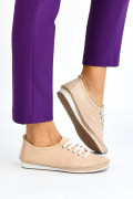 PANTOFI SPORT BEJ PIELE NATURALA HELLEN