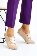 PANTOFI SPORT BEJ PIELE NATURALA HELLEN
