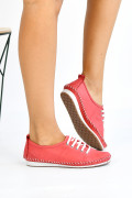 PANTOFI SPORT ROSII PIELE NATURALA HELLEN