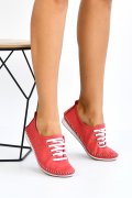 PANTOFI SPORT ROSII PIELE NATURALA HELLEN
