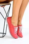 PANTOFI SPORT ROSII PIELE NATURALA HELLEN