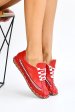 Pantofi sport rosii piele naturala 7pc02