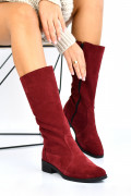 CIZME BORDO PIELE NATURALA INTOARSA 3PC29