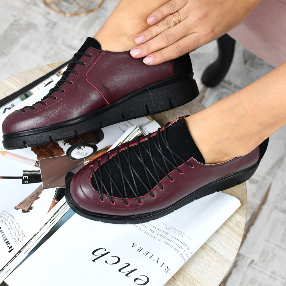 PANTOFI VISINII PIELE NATURALA 2PC035