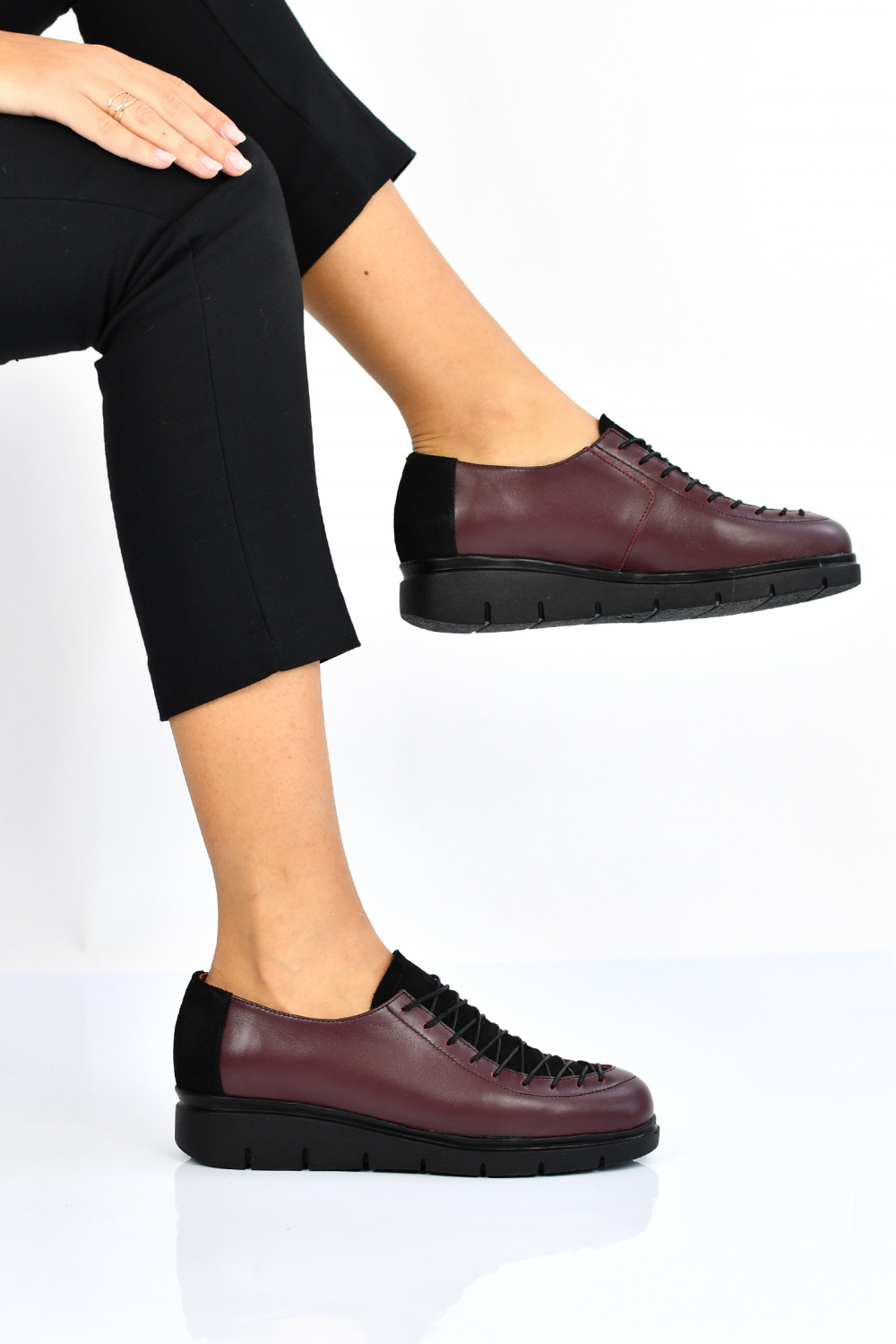 PANTOFI VISINII PIELE NATURALA 2PC035