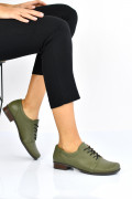 PANTOFI KHAKI PIELE NATURALA 2PC024
