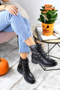GHETE NEGRE PIELE NATURALA 9PC57