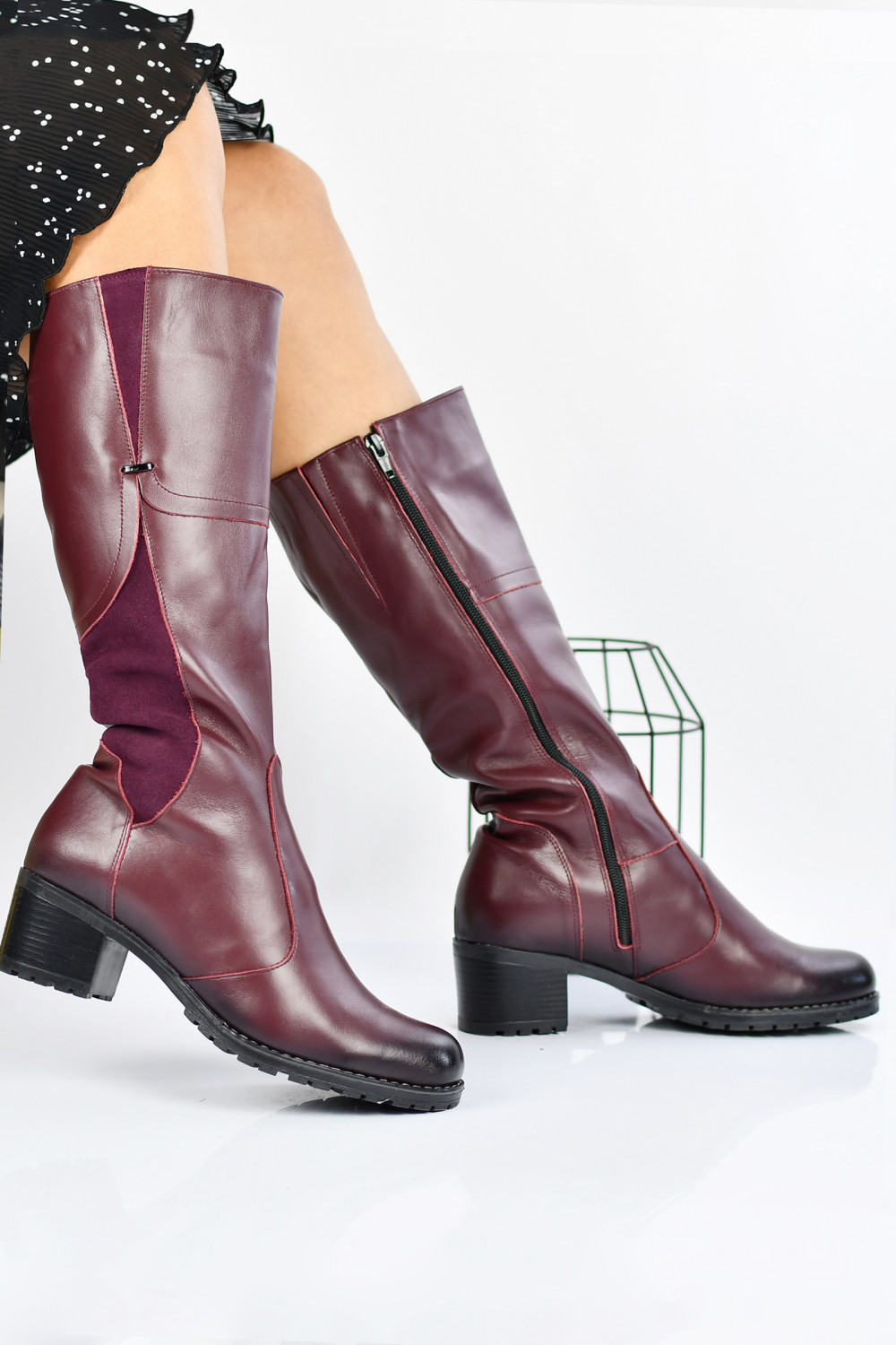 CIZME VISINII PIELE NATURALA 7PC30