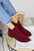 GHETE BORDO PIELE NATURALA INTOARSA 3PC16