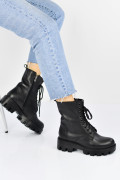 GHETE NEGRE PIELE NATURALA 0PC3