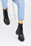 GHETE NEGRE PIELE NATURALA 0PC3