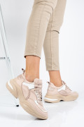 PANTOFI SPORT ROZ PIELE NATURALA 2PC11610NP