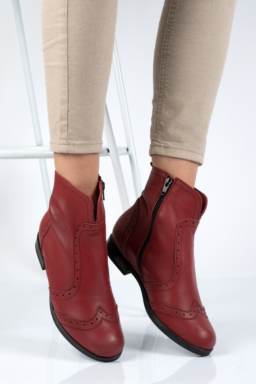 GHETE BORDO PIELE NATURALA 1PC801