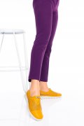 PANTOFI GALBENI PIELE NATURALA 2PC11605NP