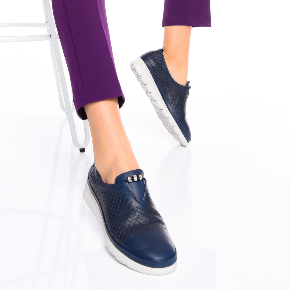 PANTOFI BLEUMARIN PIELE NATURALA 2PC11605NP