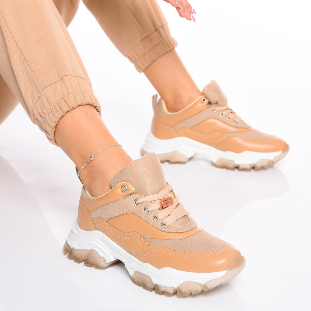PANTOFI SPORT BEJ 6S7772AER1119
