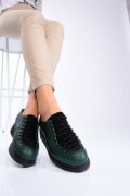PANTOFI VERZI PIELE NATURALA 2PC035