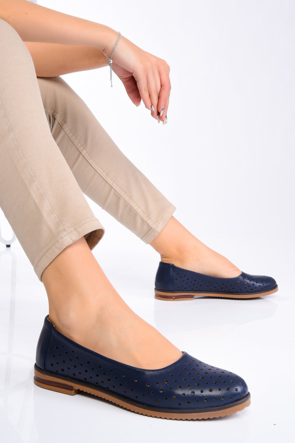 BALERINI BLEUMARIN PIELE NATURALA 1PC070