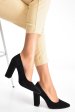 Pantofi negri piele naturala intoarsa 1pc900