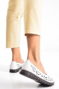 BALERINI ALBI PIELE NATURALA JPCSB-101