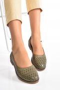BALERINI KHAKI PIELE NATURALA 1PC070