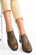 PANTOFI KHAKI PIELE NATURALA 2PC019