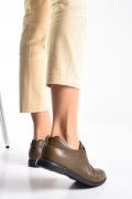 PANTOFI KHAKI PIELE NATURALA 2PC019