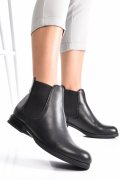 GHETE NEGRE PIELE NATURALA RPC17