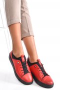 PANTOFI SPORT ROSII PIELE NATUTRALA 7S777777