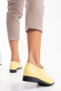 PANTOFI GALBENI PIELE NATURALA 2PC024
