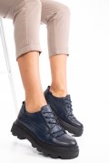 PANTOFI SPORT BLEUMARIN PIELE NATURALA 2PC12632NP