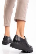 PANTOFI NEGRI PIELE NATURALA 2PC12631NP