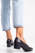 PANTOFI NEGRI PIELE NATURALA 1PC094P
