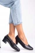 PANTOFI NEGRI PIELE NATURALA 1PC094P