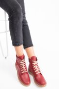 GHETE ROSII PIELE NATURALA 2PC01