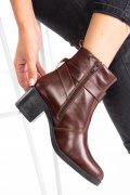 BOTINE MARO PIELE NATURALA 1PC722