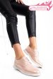 Pantofi roz sidef piele naturala 1pc91646