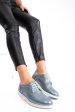 Pantofi bleu sidef piele naturala 1pc91646