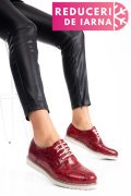 PANTOFI ROSII CRO PIELE NATURALA 2PC01673