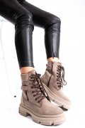 GHETE BEJ PIELE NATURALA 2PC12887NBK