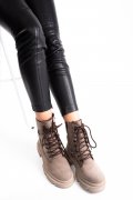 GHETE BEJ PIELE NATURALA 2PC12887NBK
