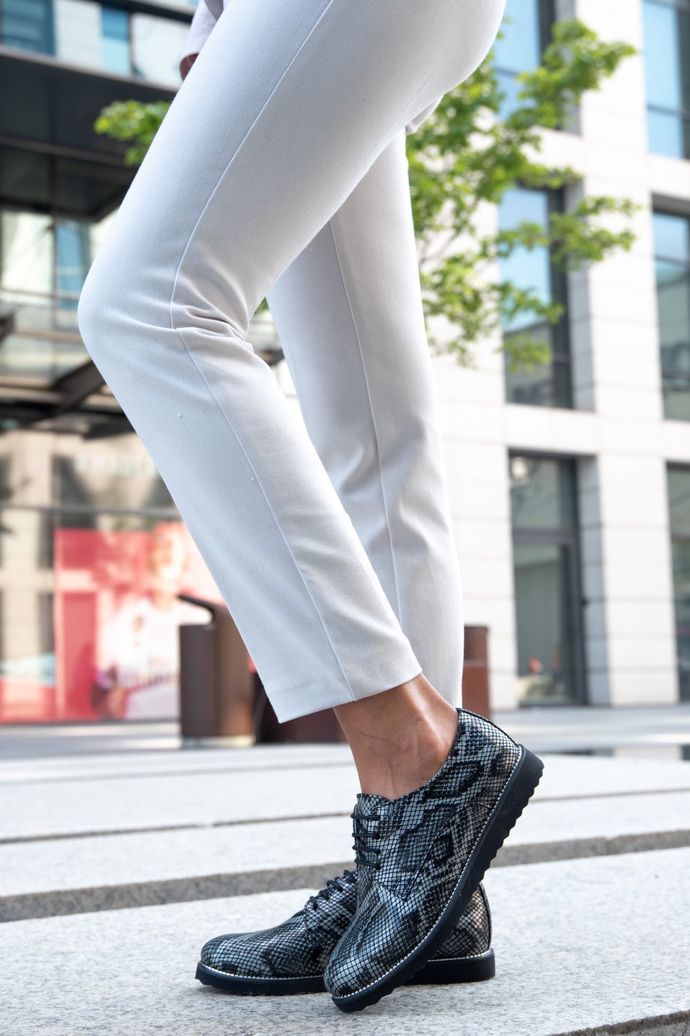 PANTOFI NEGRI CRO PIELE NATURALA 2PC01673