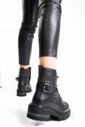 GHETE NEGRE PIELE NATURALA 1PC92897NP