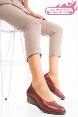 PANTOFI VISINII PIELE NATURALA 1PC086